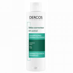 Vichy Dercos Sampon Tratament sebocorector pentru par gras 200ml