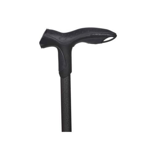 Baston reglabil cu tub de aluminiu si maner antialunecare Step Soft - Alb