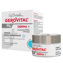Gerovital H3 Derma+ Crema activ hidratanta 24h 50ml