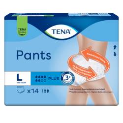 Scutece tip chilot pentru adulti Pants, Plus Large, 14 bucati, Tena-L (14 bucati)