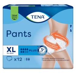 Scutece tip chilot pentru adulti Pants, Plus Large, 14 bucati, Tena-XL (12 bucati)