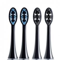 Set 4 rezerve periuta de dinti VITAMMY Pearl+ Noire