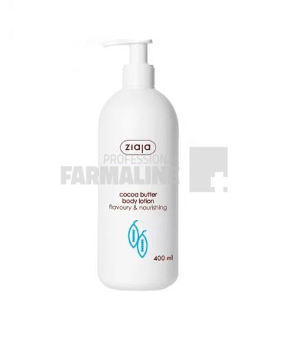 Ziaja Lotiune de corp cu unt de cacao 400 ml