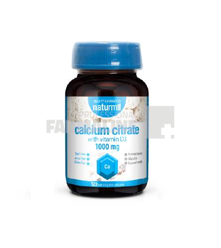 Calcium Citrate cu Vitamina D3 1000 mg 120 comprimate
