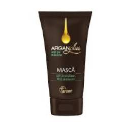 Argan + masca pentru par devitalizat,fara stralucire cu ulei de masline 150ml FARMEC