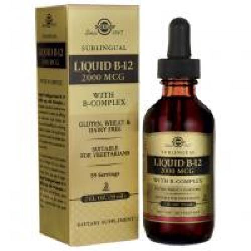 Vitamina b12 lichida 2000 mcg 59ml SOLGAR
