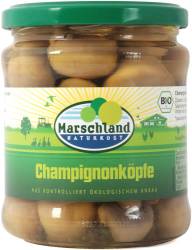 Ciuperci Champignons, eco-bio, 330g - Marschland Naturkost