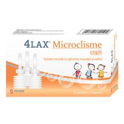 4 Lax Microclisme copii, 6 unidoza, Solacium