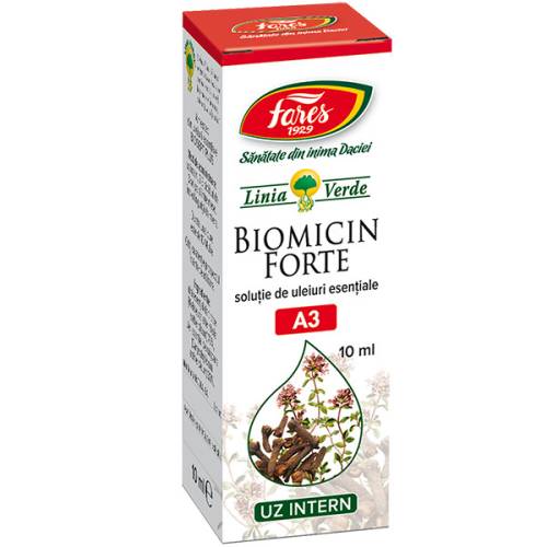Biomicin forte A 3, 10ml, Fares