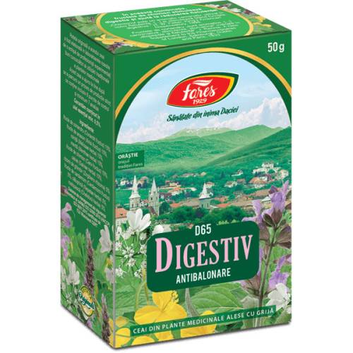 Ceai Digestiv, D65, 50 g, Fares