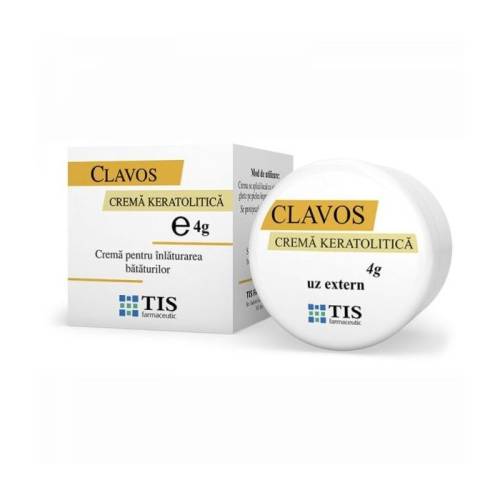 Clavos crema keratolitica x4g TIS