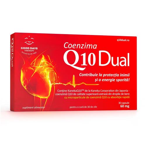 Coenzima Q10 Dual 60mg x 30cps (Damar)