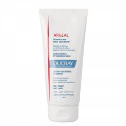 Sampon crema sebo-absorbant pentru par gras Argeal, 200 ml, Ducray