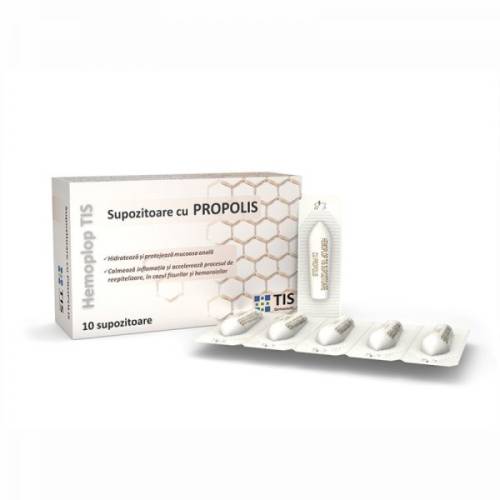 Hemoploptis supoz cu propolis x10buc Tis