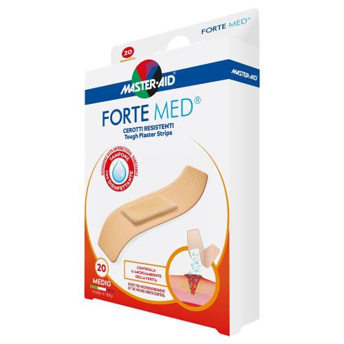 MASTER-AID Forte Med plasturi ultrarezistenti 78x20mm x 20bc