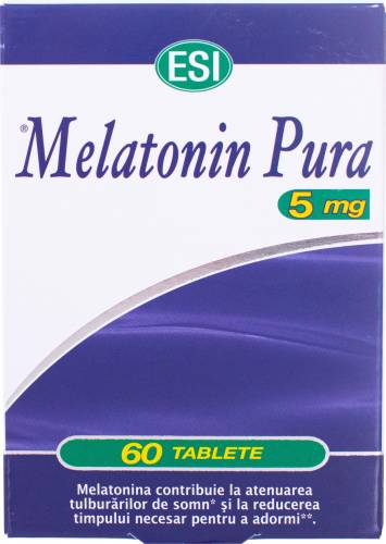 Melatonina pura 5mg x 60tb