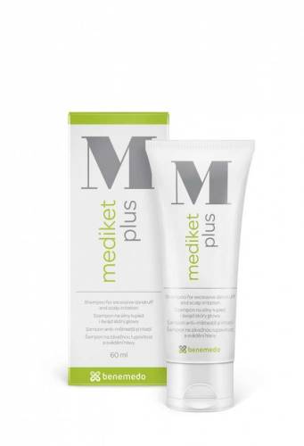 Sampon dermatologic anti–matreata si iritatii Mediket Plus, 60 ml, Benemedo