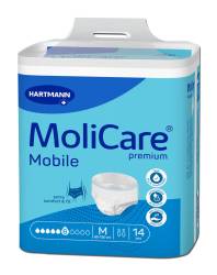 MoliCare Premium Mobile 6 picaturi - Chiloti adulti pentru incontinenta, marime M, 14 buc, Hartmann