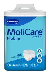 MoliCare Premium Mobile 6 picaturi - Chiloti adulti pentru incontinenta, marime XL, 14 buc, Hartmann