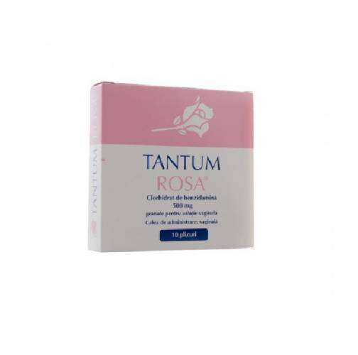 Tantum Rosa pulbere 500 mg x 10 plicuri