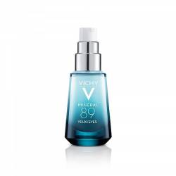 Gel conturul ochilor cu acid hialuronic si cafeina Mineral 89, 15 ml, Vichy