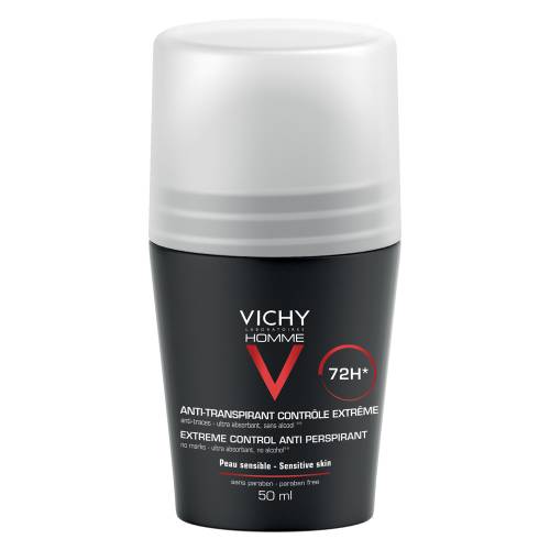 VICHY HOMME DEO Roll on control extrem eficacitate 72H 50ml