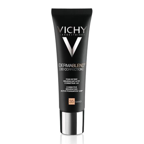 Fond de ten corector Dermablend imperfectiuni 3D, Nuanta 35, 30 ml, Vichy