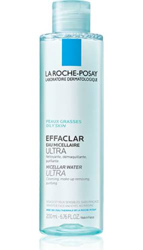 Apa micelara pielea grasa Effaclar Ultra, 200 ml, La Roche-Posay