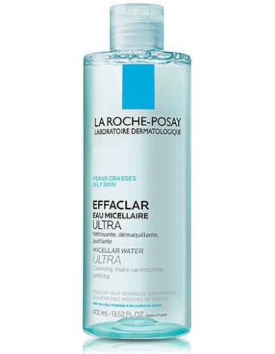 Apa micelara pielea grasa Effaclar Ultra, 400 ml, La Roche-Posay