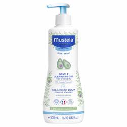 Gel de curatare delicat pentru par si corp, 500 ml, Mustela
