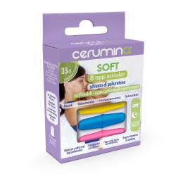 Cerumina SOFT dopuri urechi din spuma , 8 bucati