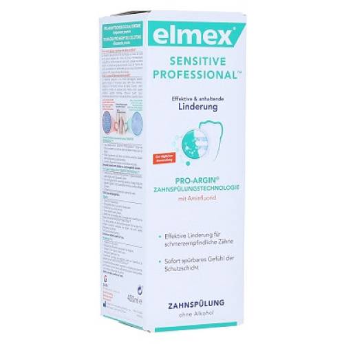Apa de gura Sensitive Professional Pro-Argin, 400 ml, Elmex