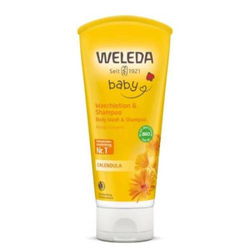WELEDA Baby lotiune curatare si sampon galbenele x200ml