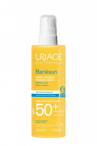 Bariesun Spray Invizibil fara parfum cu SPF50+, 200ml, Uriage