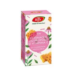 Echinacea cu Propolis si Vitamina C, F170, 63 comprimate, Fares