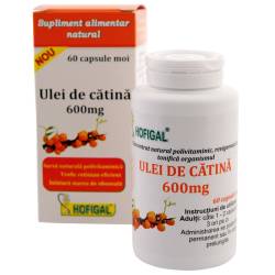 Ulei catina 600mg x 60cps (Hofigal)