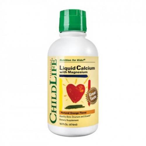 Calcium With Magnesium pentru copii Childlife Essentials 474ml Secom