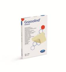 Comprese sterile cu unguent Grassolind neutral, Hartmann, 7.5 x 10 cm, 10 bucati