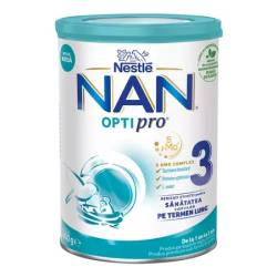 NAN Optipro 3 HMO, +12 luni, 400 g, Nestle