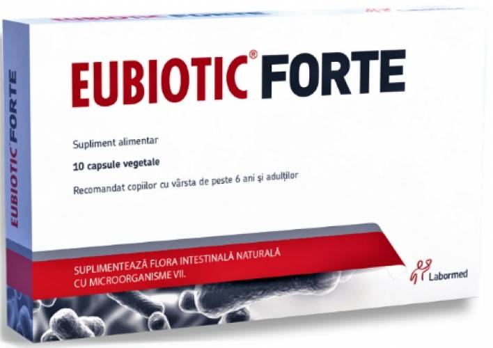 Eubiotic forte - 10 capsule Labormed