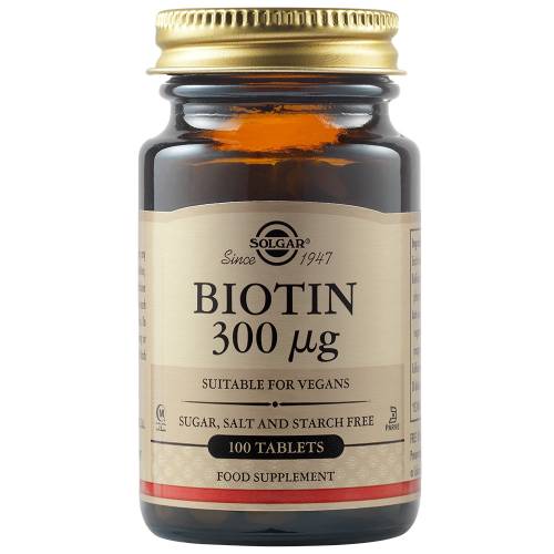 SOLGAR Biotin 300ug x 100cpr
