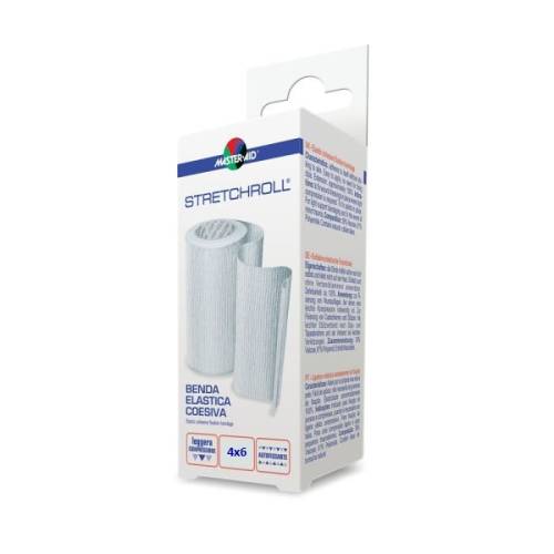 MASTER-AID STRETCHROLL Bandaj elastic autoadeziv 4m x 6cm