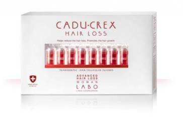 Tratament impotriva caderii parului Femei, Stadiu Avansat, 40 fiole, Cadu-Crex Labo