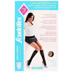 SCUDOTEX Ciorapi genunchi, compresie medie-70 den-DAINO-NR 2-S