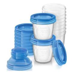 AVENT Recipiente pentru stocarea laptelui matern SCF618/10