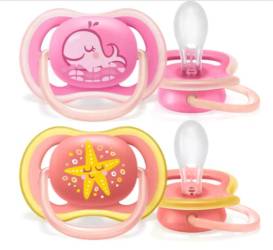 AVENT Suzete Ultra Air 6-18luni FETE x2 buc SCF085/04