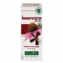 Imunorezistan forte raceala si gripa, 50ml, PlantExtrakt