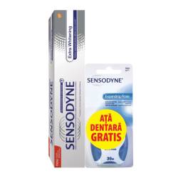 SENSODYNE Pasta dinti extra whitering x 100ml+ata dentara gratis