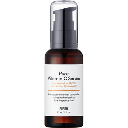 Ser de fata cu Vitamina C Pure 5% si Acid Hialuronic, 60ml, Purito