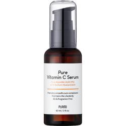 Ser de fata cu Vitamina C Pure 5% si Acid Hialuronic, 60ml, Purito